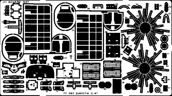 72252 C-47 1/72