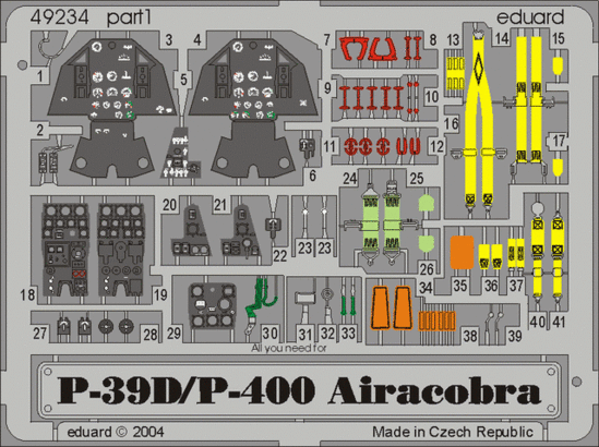 49234 P-39D/ P-400 1/48