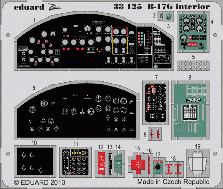 33125 B-17G interior  1/32