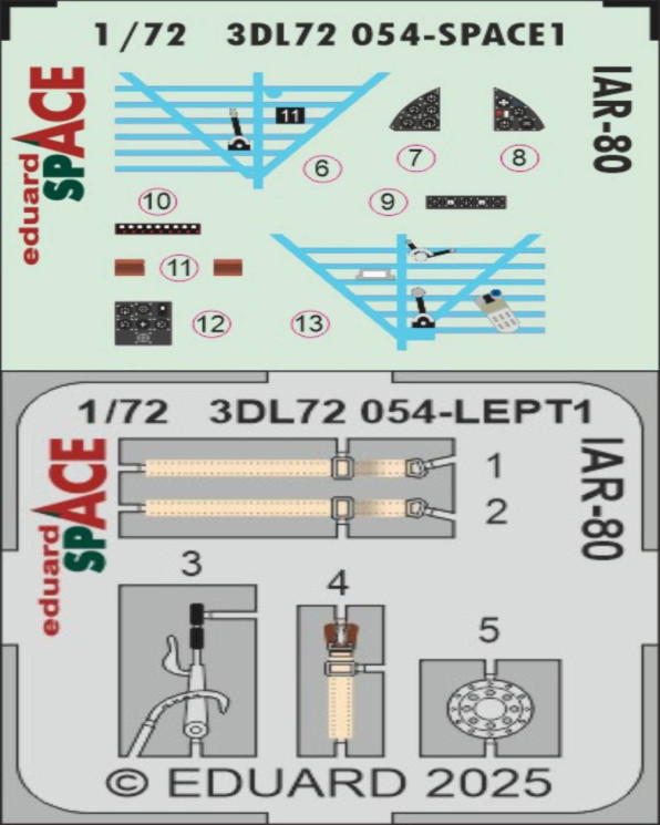 3DL72054 IAR-80 SPACE 1/72