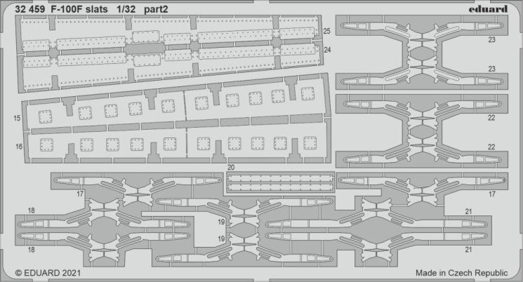 32459  F-100F slats 1/32