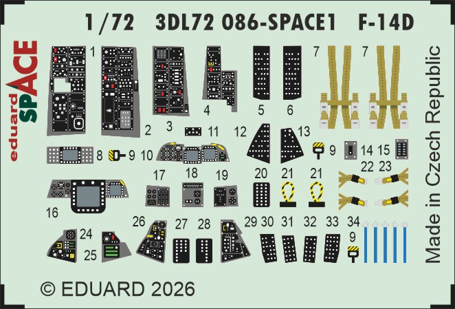 3DL72086 F-14D SPACE
