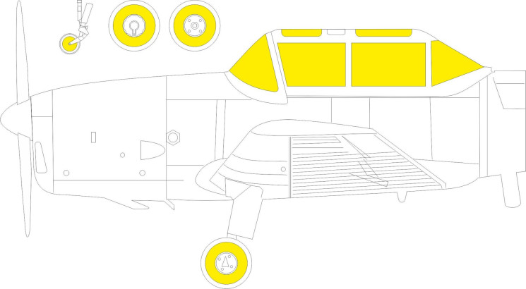 EX810 Маски на Chipmunk T.10 TFace 1/48