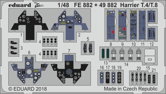 FE882 Harrier T.4/ T.8 1/48