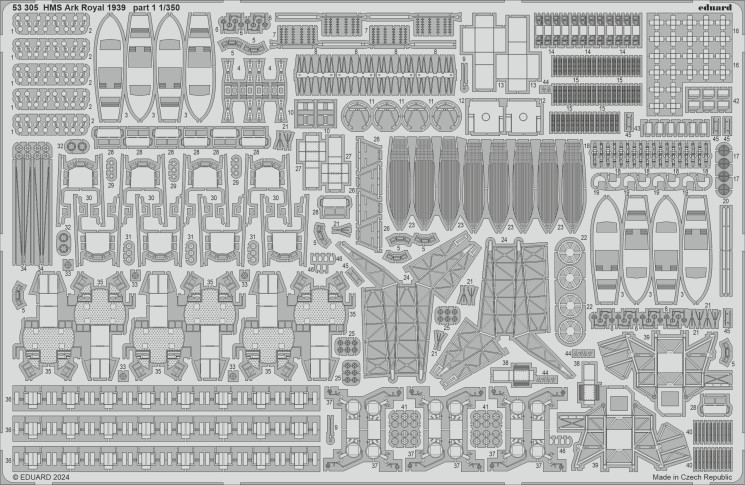53305 HMS Ark Royal 1939 частина 1 1/350