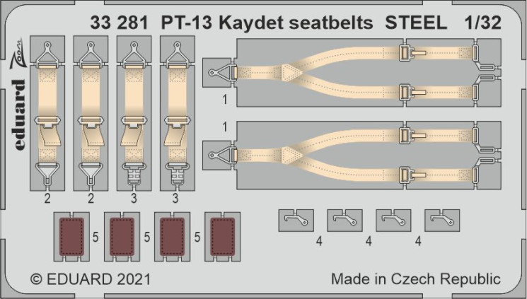 33281  PT-13 Kaydet привязные ремни 1/32