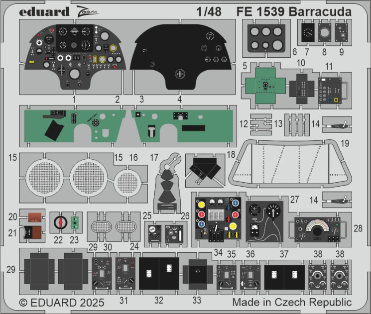 FE1539 Barracuda 1/48