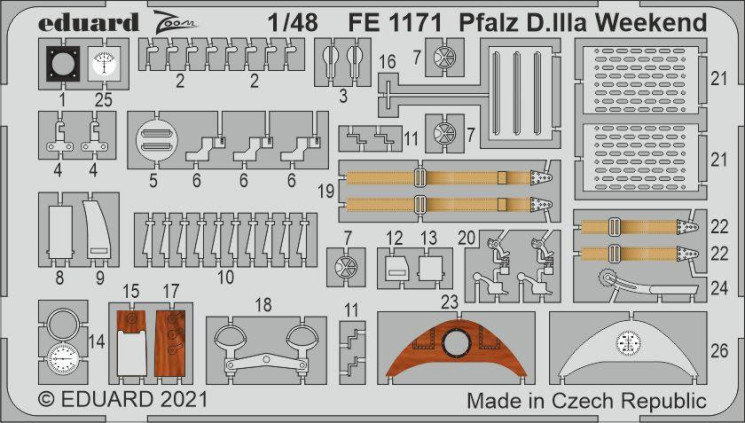 FE1171  Pfalz D.IIIa Weekend 1/48