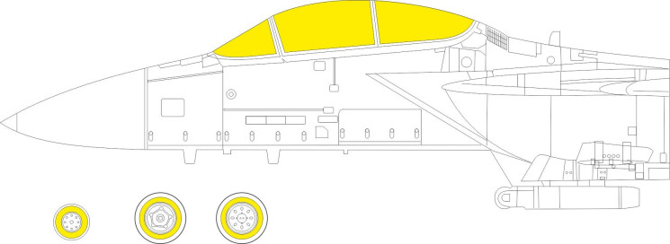 CX674 Маски F-15C 1/72