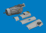 672402 Bf 109G-10 Erla двигун PRINT 1/72