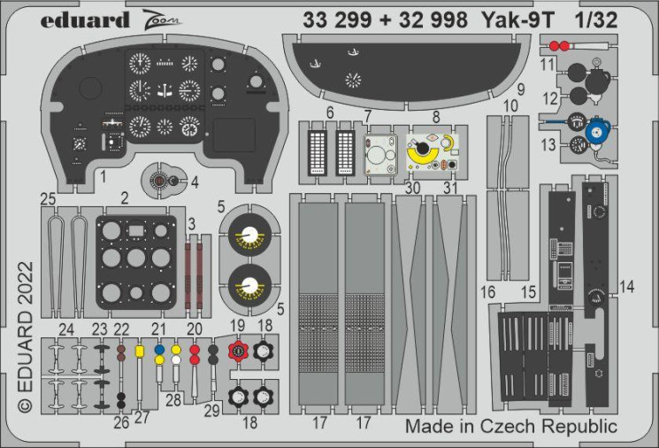 32998 Як-9T 1/32