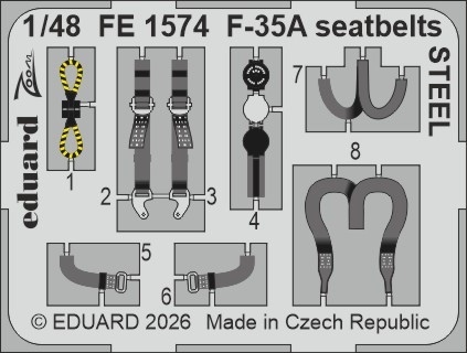 FE1574 F-35A ремені STEEL