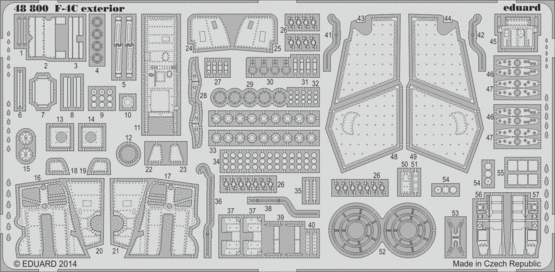 48800 F-4C экстерьер 1/48