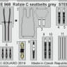 FE968 Rafale C стальные ремни 1/48