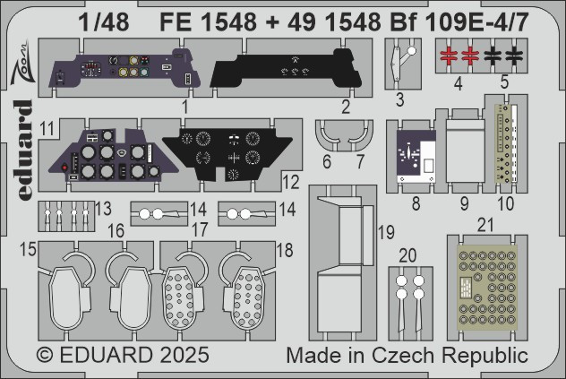 FE1548Bf 109E-4/7 1/48
