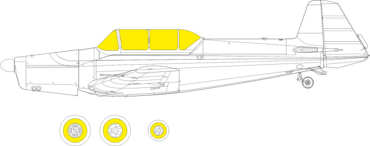 EX983 Маски Z-526 Trener Master TFace 1/48