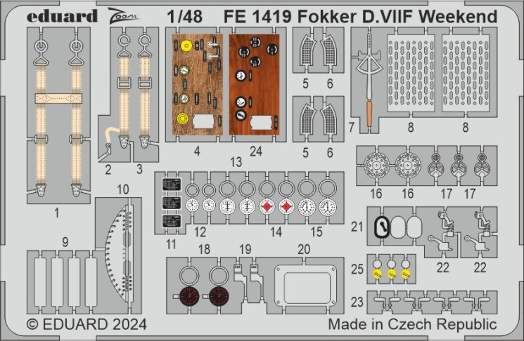 FE1419 Fokker D.VIIF Weekend 1/48