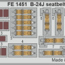FE1451 B-24J привязні ремені  STEEL 1/48