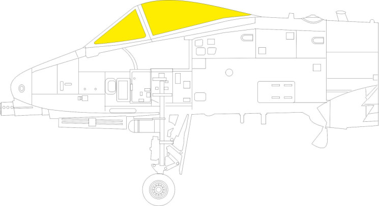 EX1049 Маски A-10C 1/48
