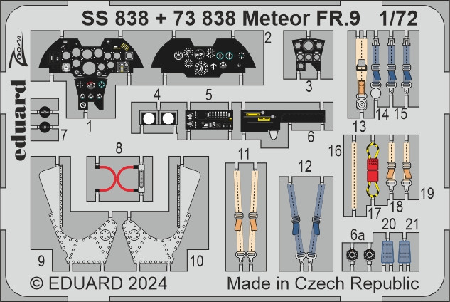 SS838 Meteor FR.9 1/72