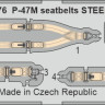 FE1576 P-47M ремені STEEL