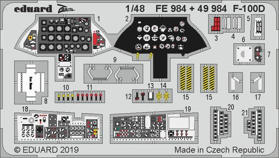 FE984 F-100D 1/48