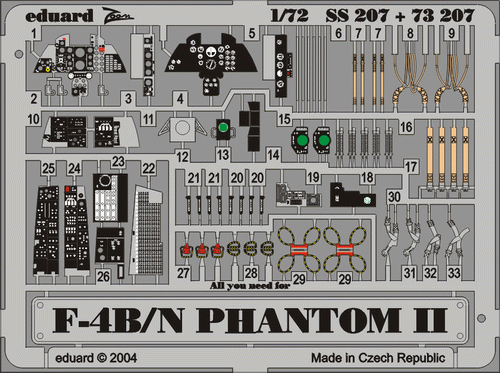 SS207 F-4B/ N 1/72
