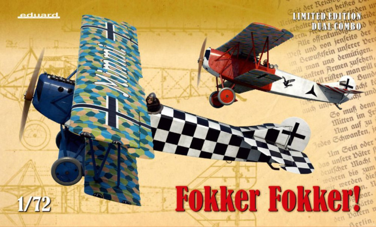 2133 Fokker Fokker! 1/72