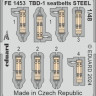 FE1453 TBD-1 привязні ремені  STEEL 1/48
