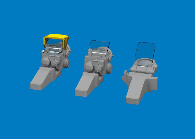 672447 P-51D приціли 3D друк