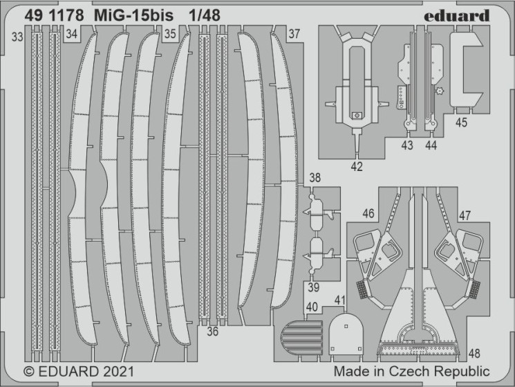 491178  Миг-15БИС 1/48