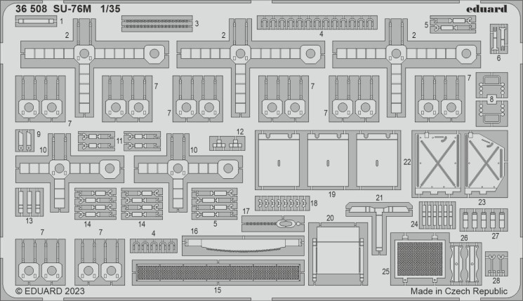 36508 СУ-76M 1/35