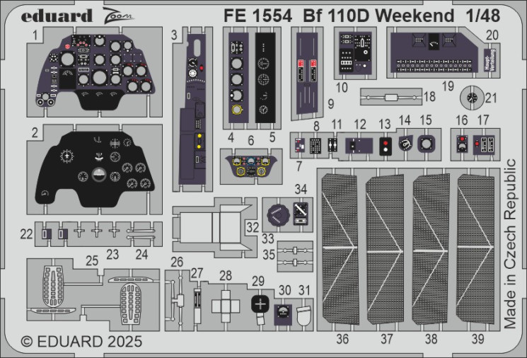 FE1554Bf 110D Weekend 1/48