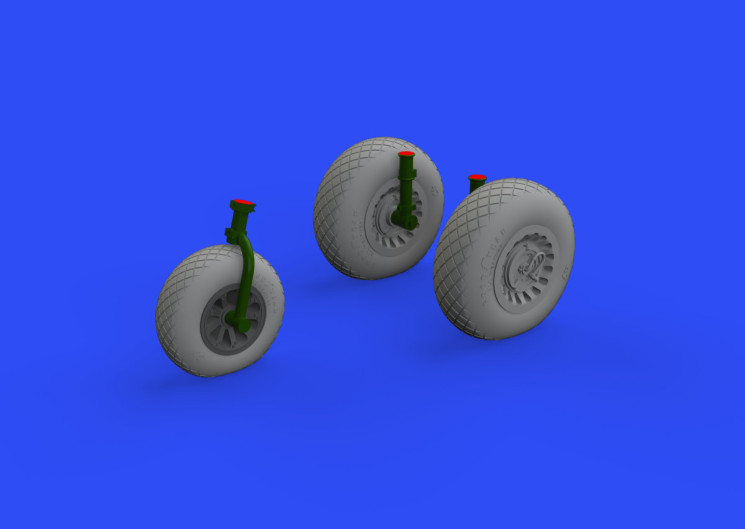 648534 A-26/B-26 Invader колёса 1/48