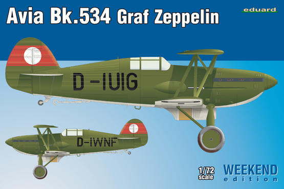 7445 Avia Bk-534 Graf Zeppelin 1/72
