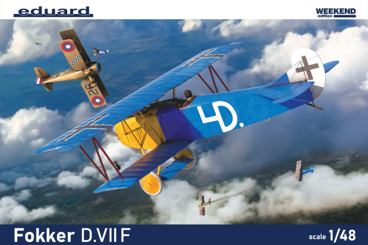 8483 Fokker D.VIIF 1/48