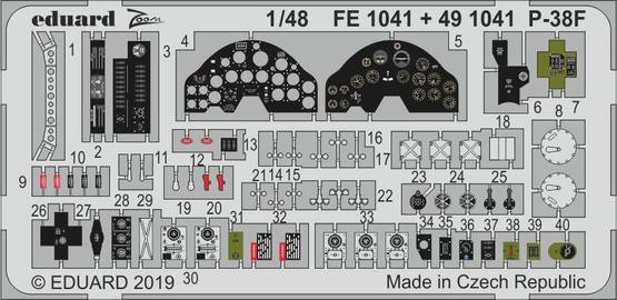 FE1041 P-38F 1/48