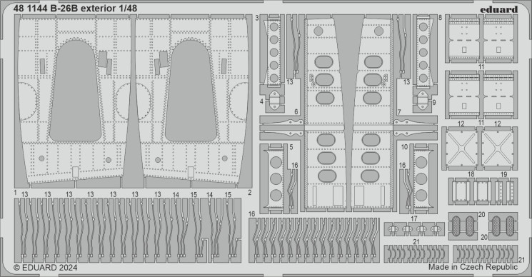 481144 B-26B екстерєр 1/48