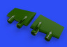 648536 B-17G superchargers 1/48