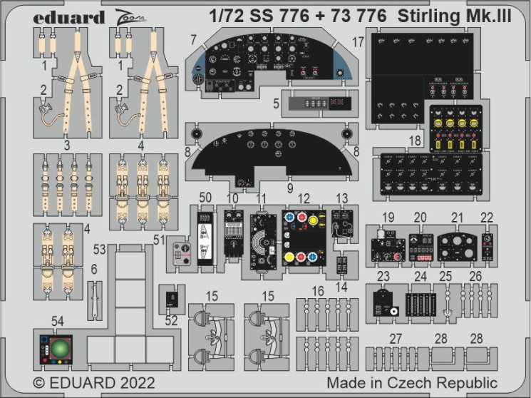 SS776 Stirling Mk.III 1/72