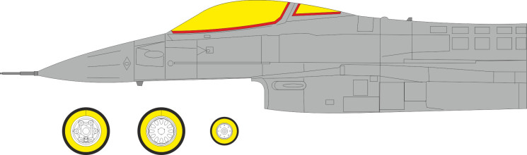 EX1180 Маски F-16CJ Block 50 TFace