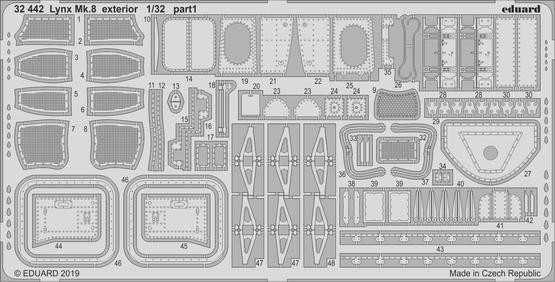 32442 Lynx Mk.8 экстерьер 1/32