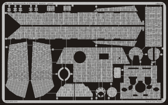 35425 Zimmerit Panther Ausf. A 1/35