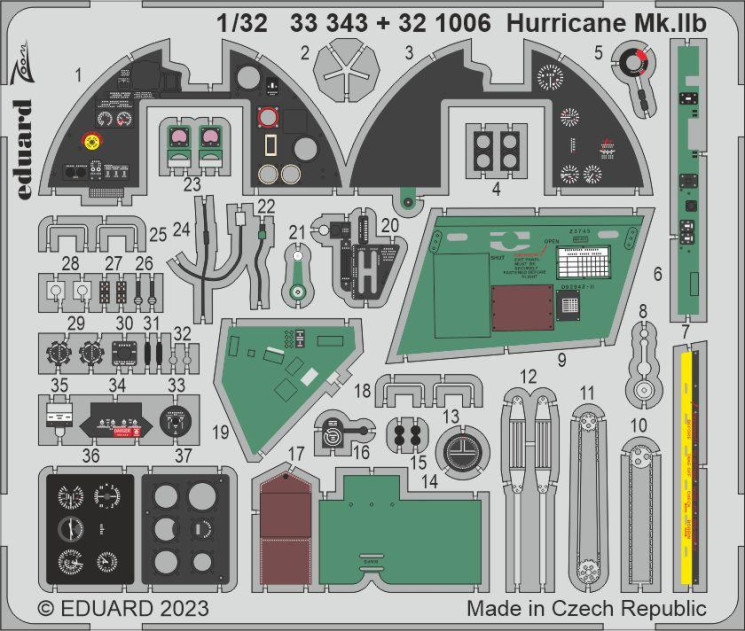 321006 Hurricane Mk.IIb 1/32