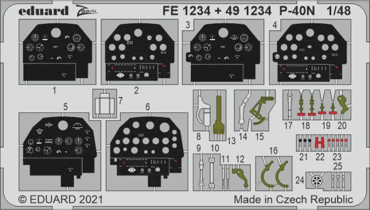 FE1234  P-40N 1/48