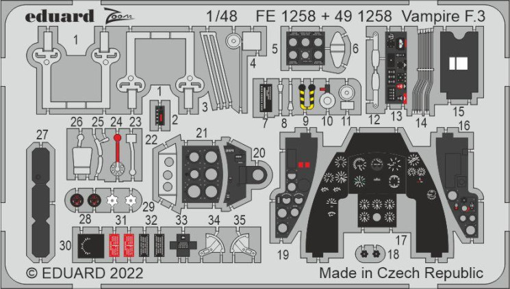 491258 Vampire F.3 1/48