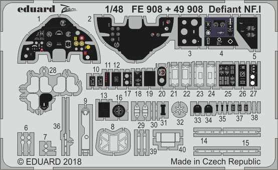 FE908 Defiant NF. I 1/48
