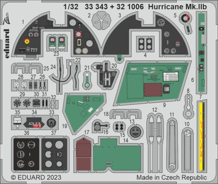 33343 Hurricane Mk.IIb 1/32
