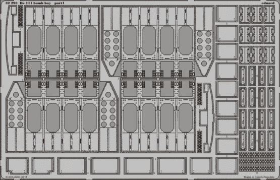 32293 He 111 бомбовый отсек 1/32