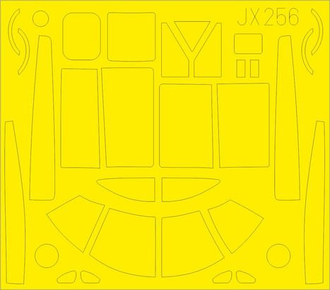 JX256 Маски на A-26B Invader 1/32